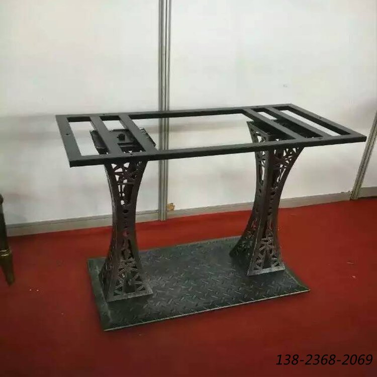 金屬桌腳，個(gè)性連體桌腳，餐桌腳批發(fā)