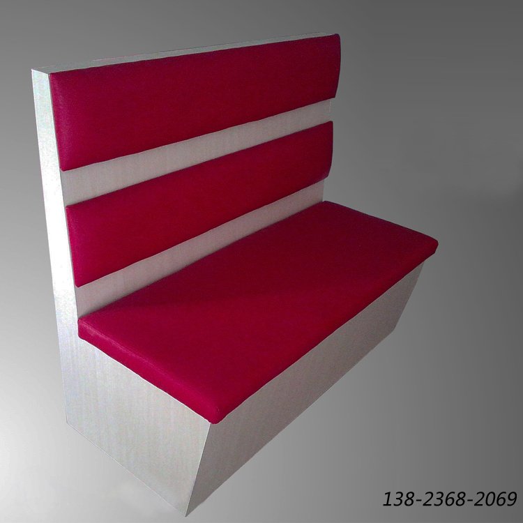 單面現(xiàn)代款式沙發(fā)，中餐卡座，家具廠訂制